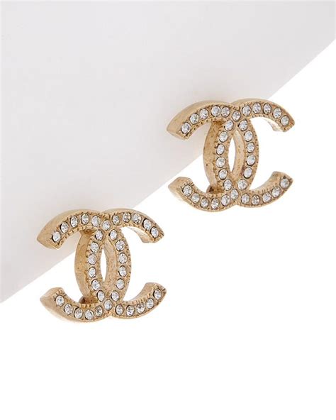 chanel cc earrings selfridges|genuine chanel earrings uk.